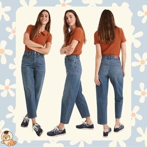 Madewell Balloon Jeans in Corson Wash, Sz 27